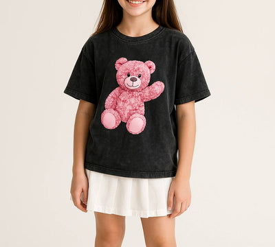T-shirt "Teddy" Graphit