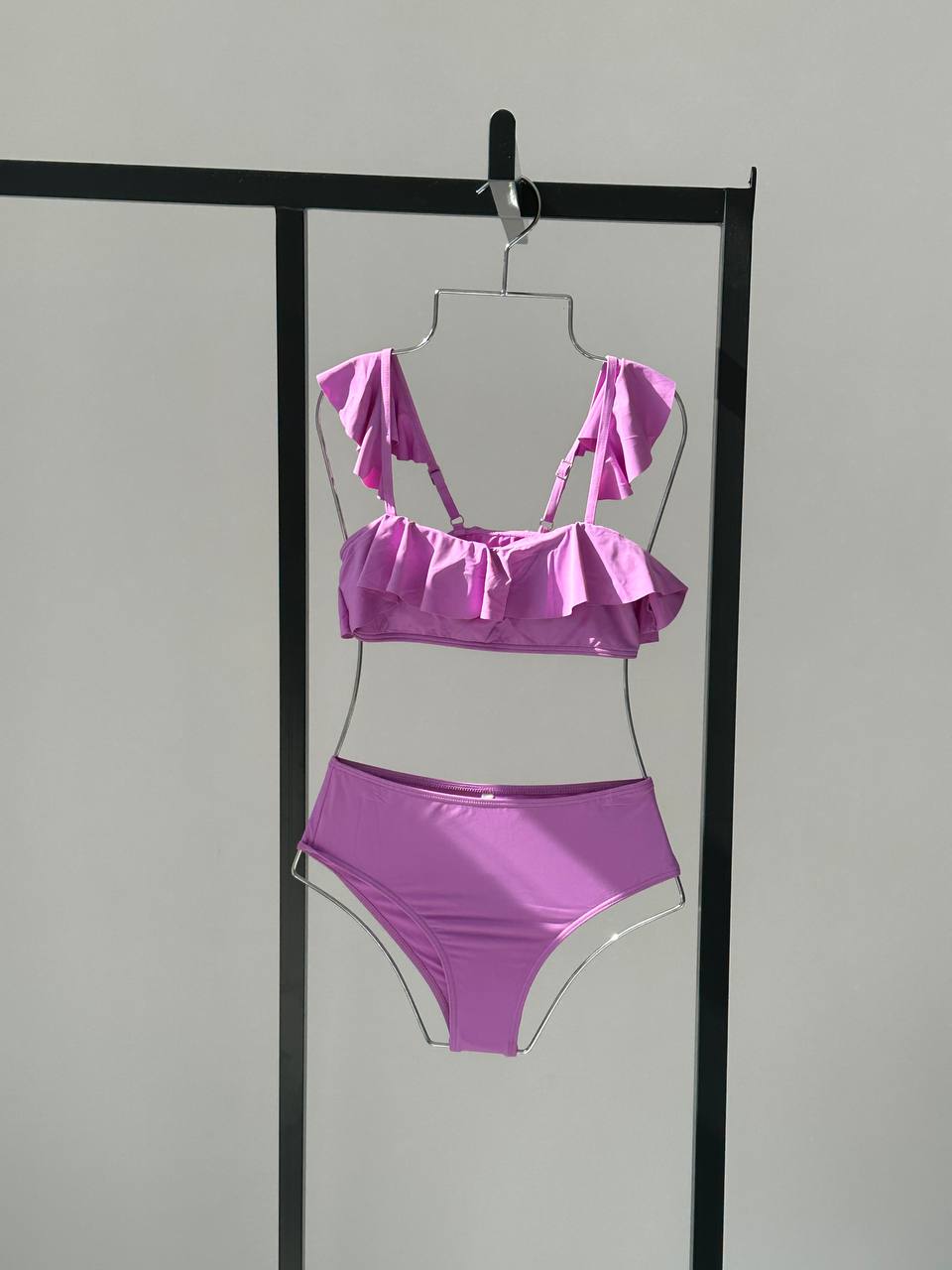 Costume da bagno bambina Dreams con ali separate Viola