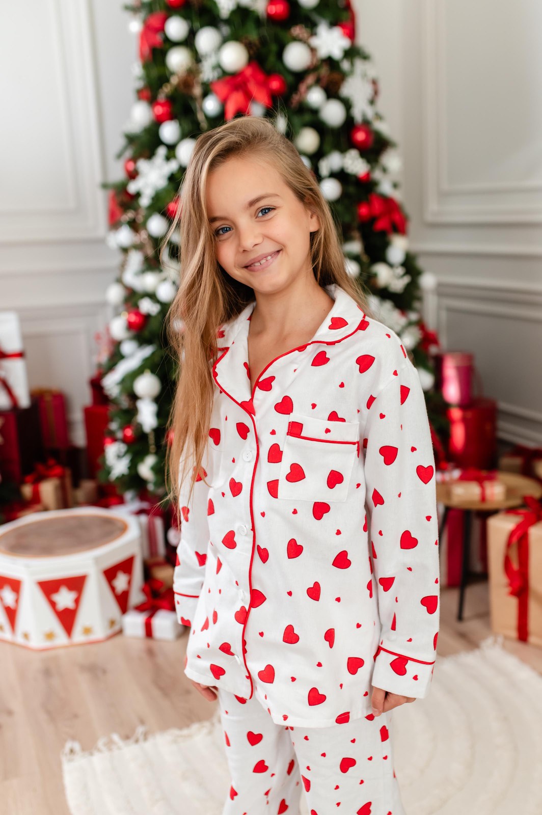 Піжама Hearts Red