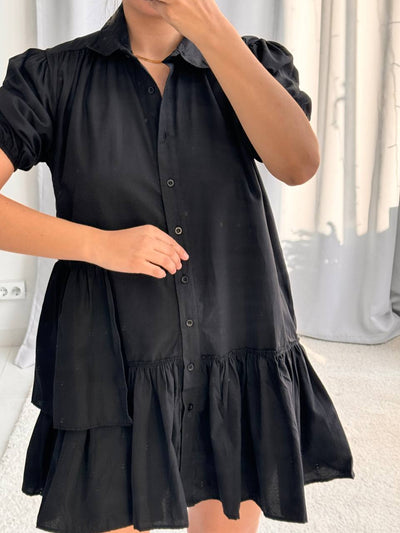 Lublu Dress Poplin Black