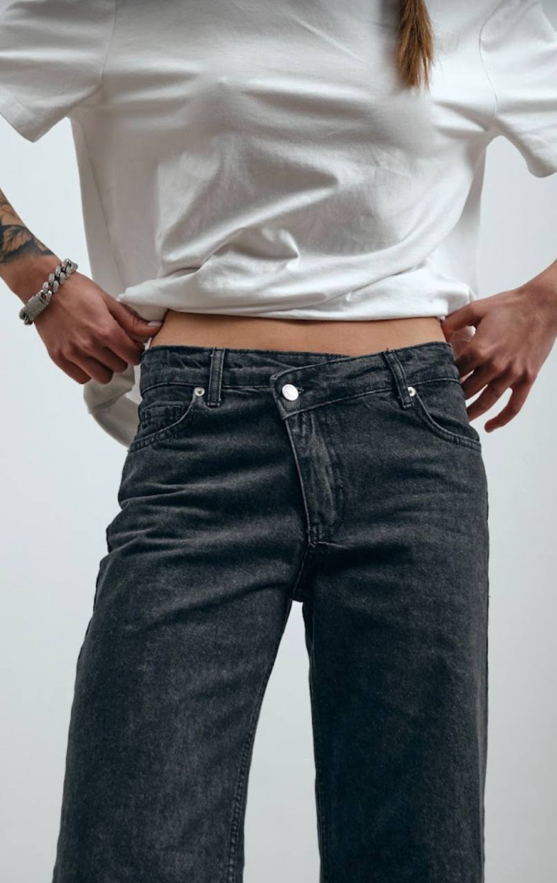 LBL Jeans asimmetrico Grigio