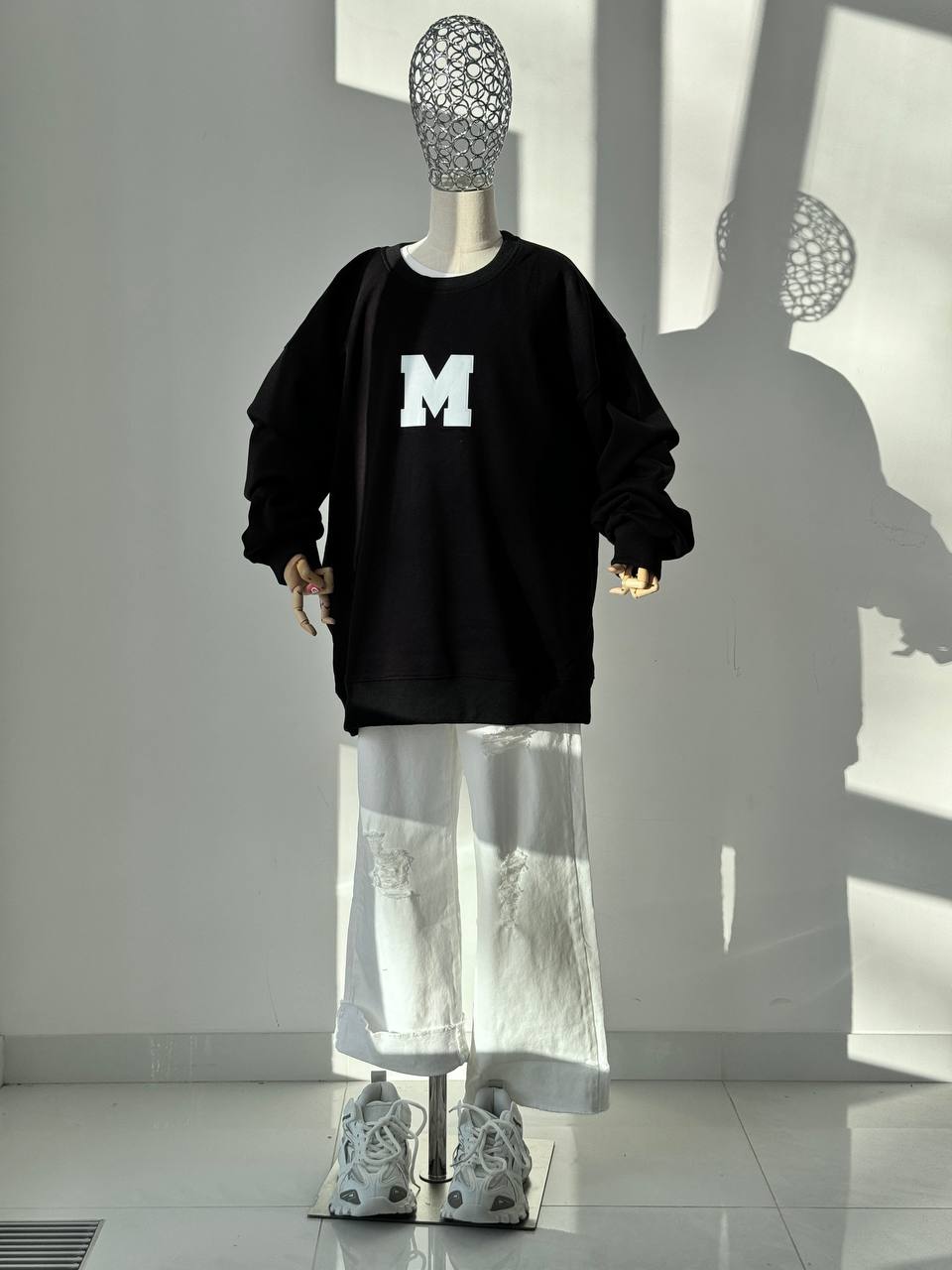 LuBlu Sweatshirt "M" Black