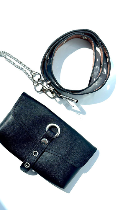 Black belt bag