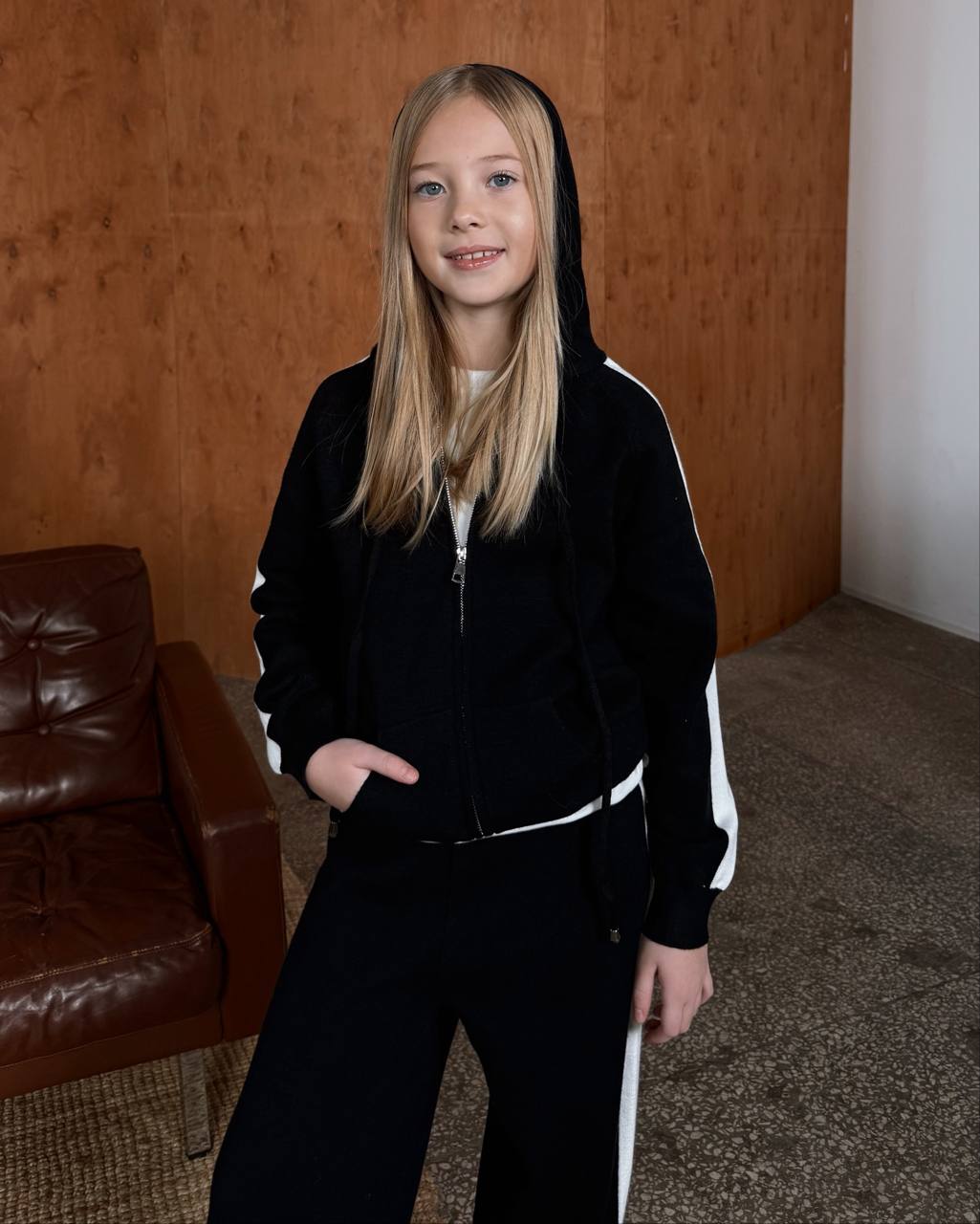 Костюм лампас Black