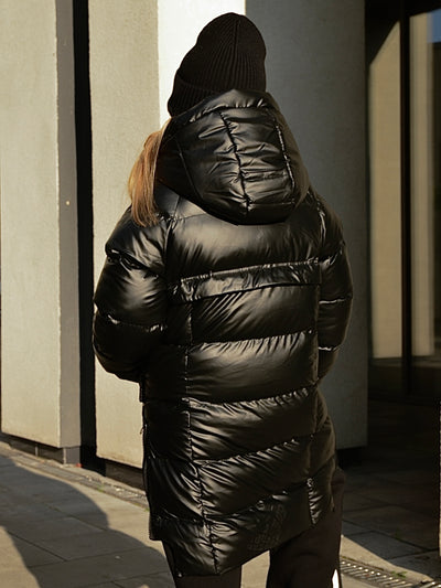 LuBlu Down jacket Long Black