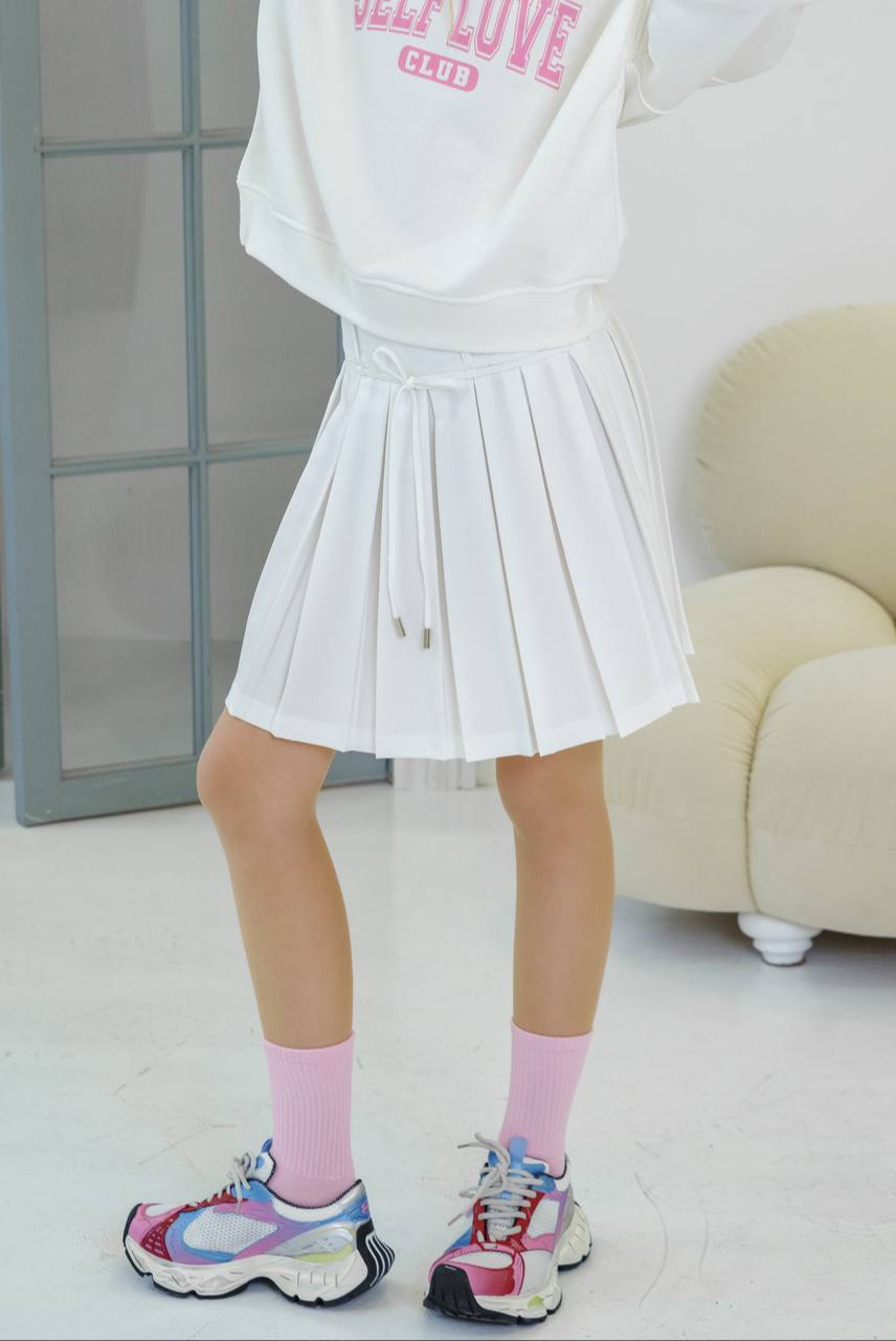 Tennis White skirt