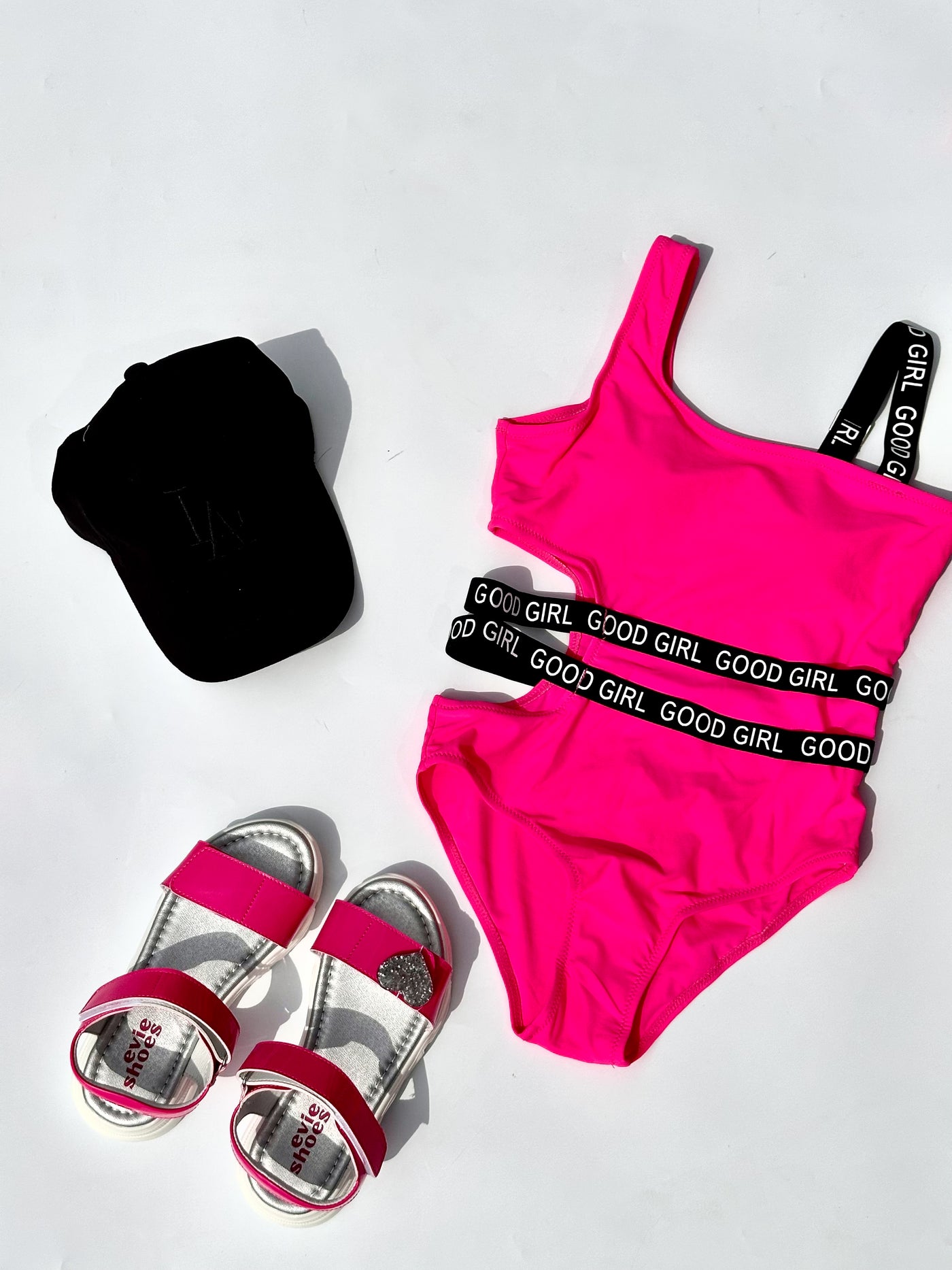 Dreams Girl One-piece swimsuit Pink/Black