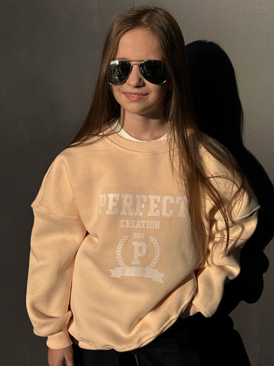 LuBlu Sweatshirt "Perfect" Cream