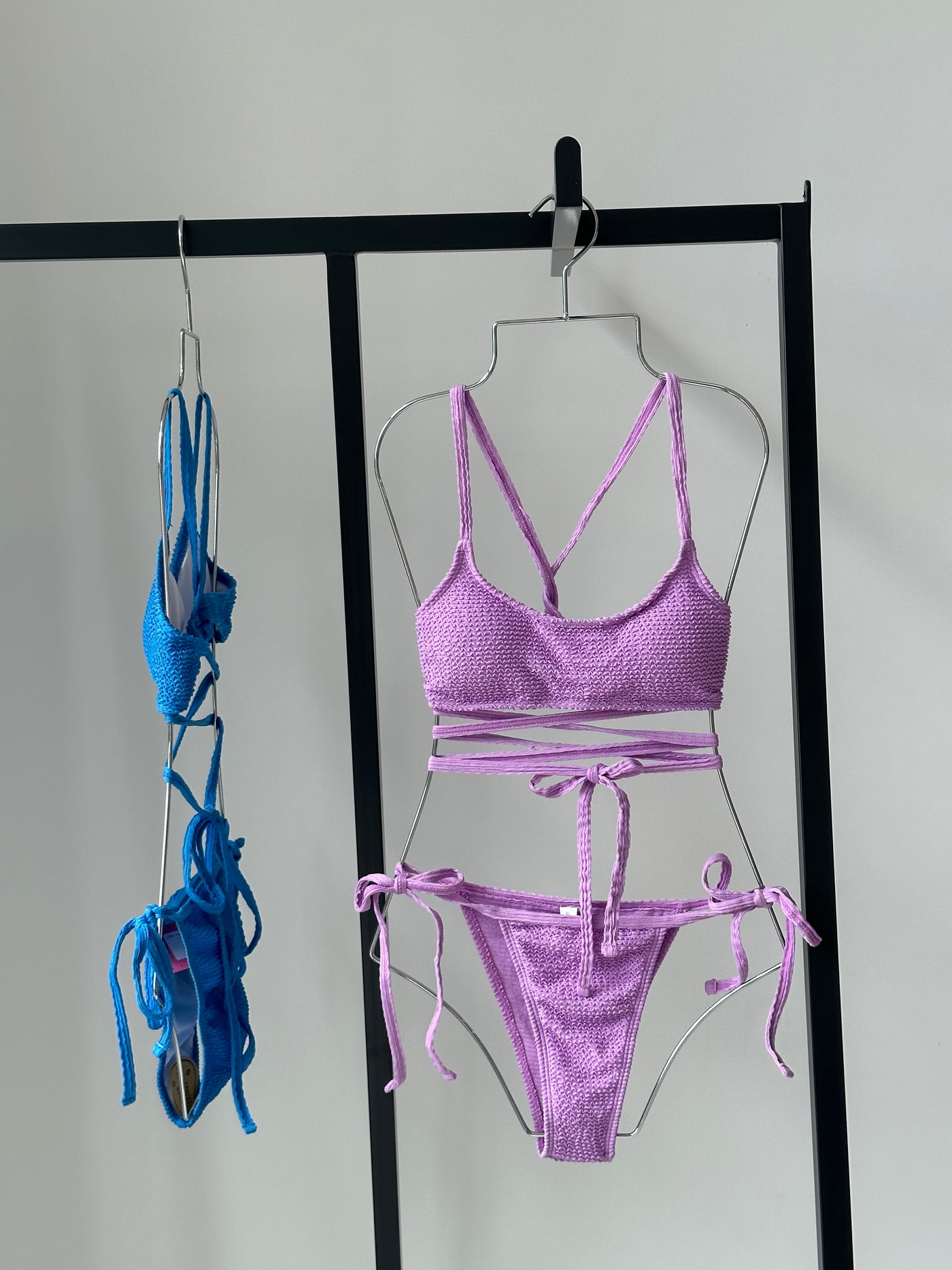 LuBlu Swimsuit with ties Purple