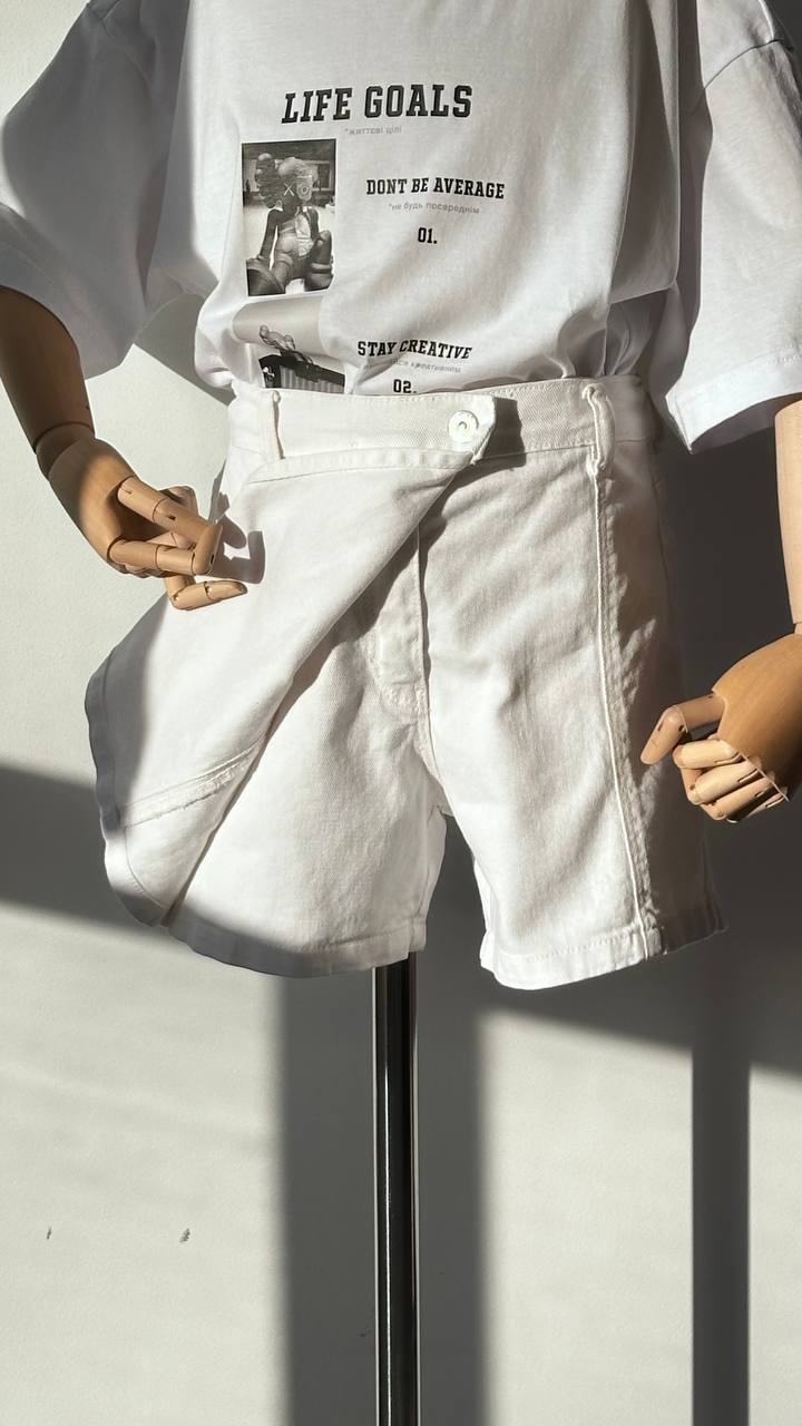 Lublu kids Skirt-shorts with a smell White