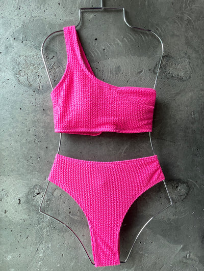 LuBlu Swimsuit top off the shoulder Pink