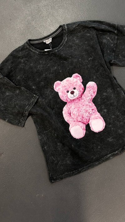 T-shirt "Teddy" Graphit