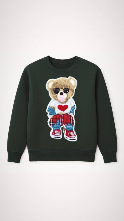 SCH "Bear" Black Sweatshirt