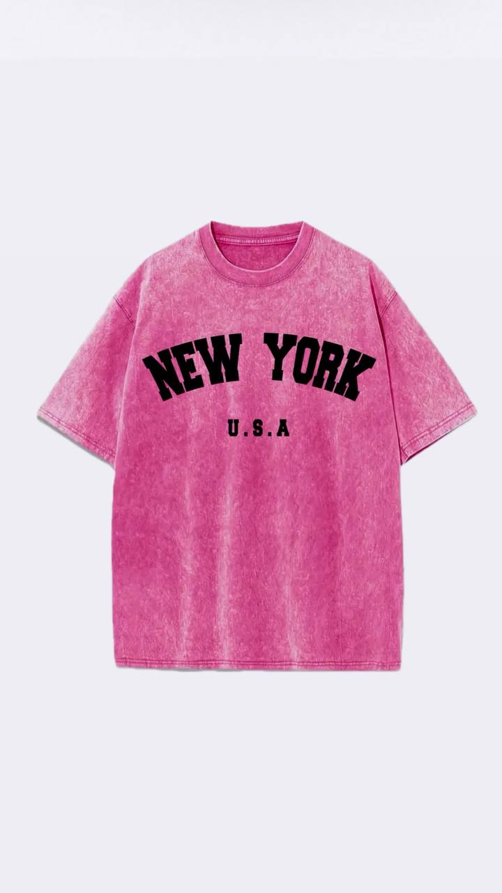 Футболка "New York" Pink