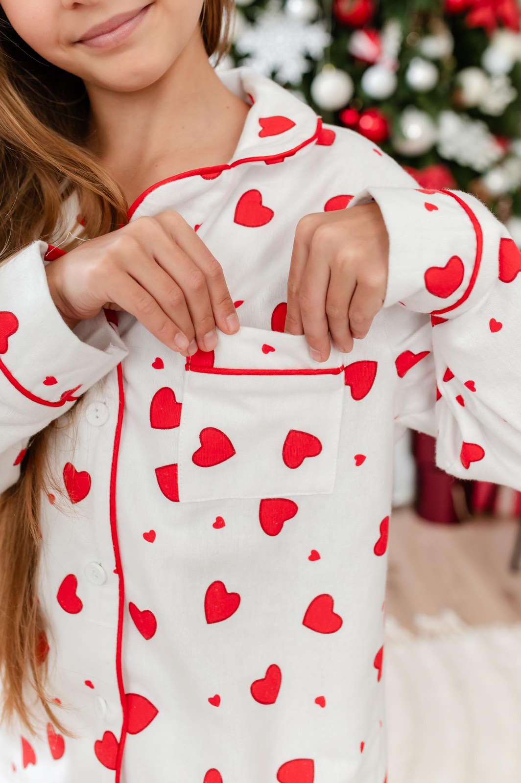 Піжама Hearts Red