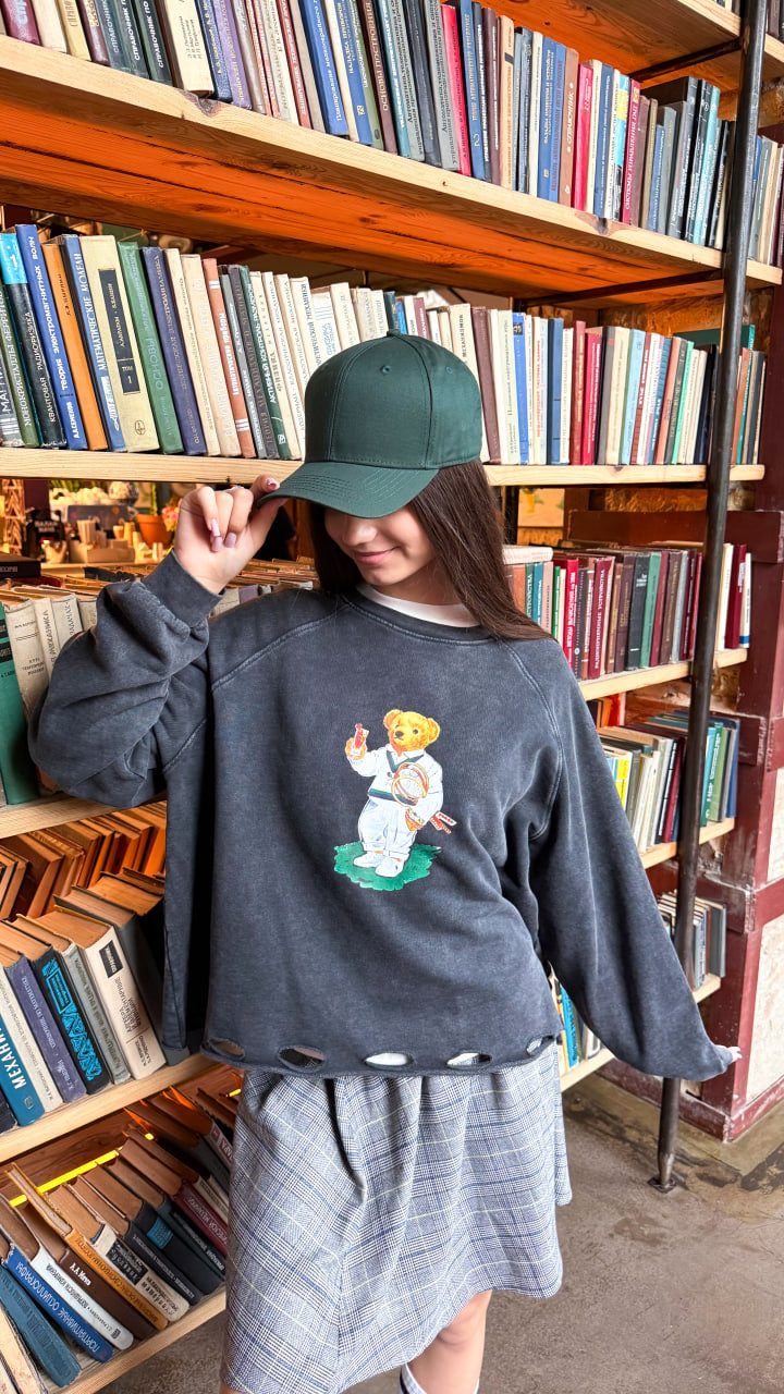 Teddy Sweatshirt Graphite