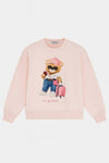 Teddy Girl Sweatshirt Pudra