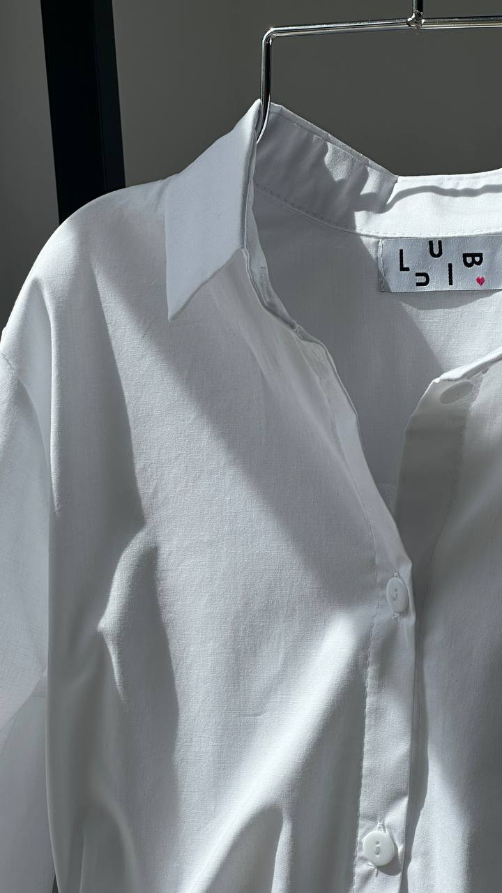 LuBlu Classic Shirt White