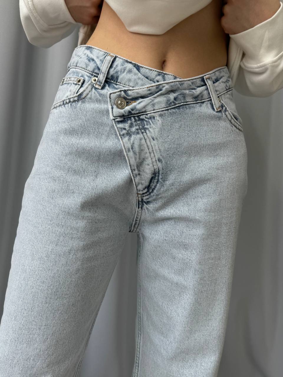 LBL Jeans asymmetry Blue