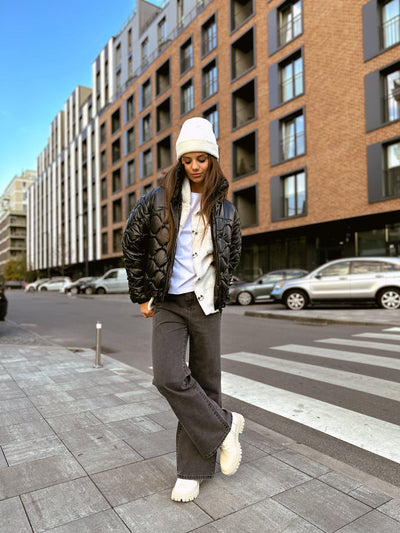 Lublu Kinder Straight Jeans Graphit