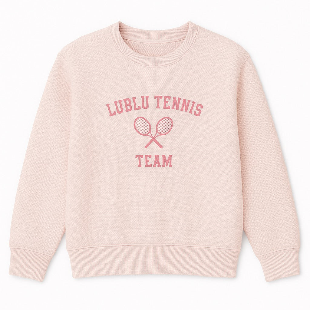 Sweatshirt "Tennis" Pink