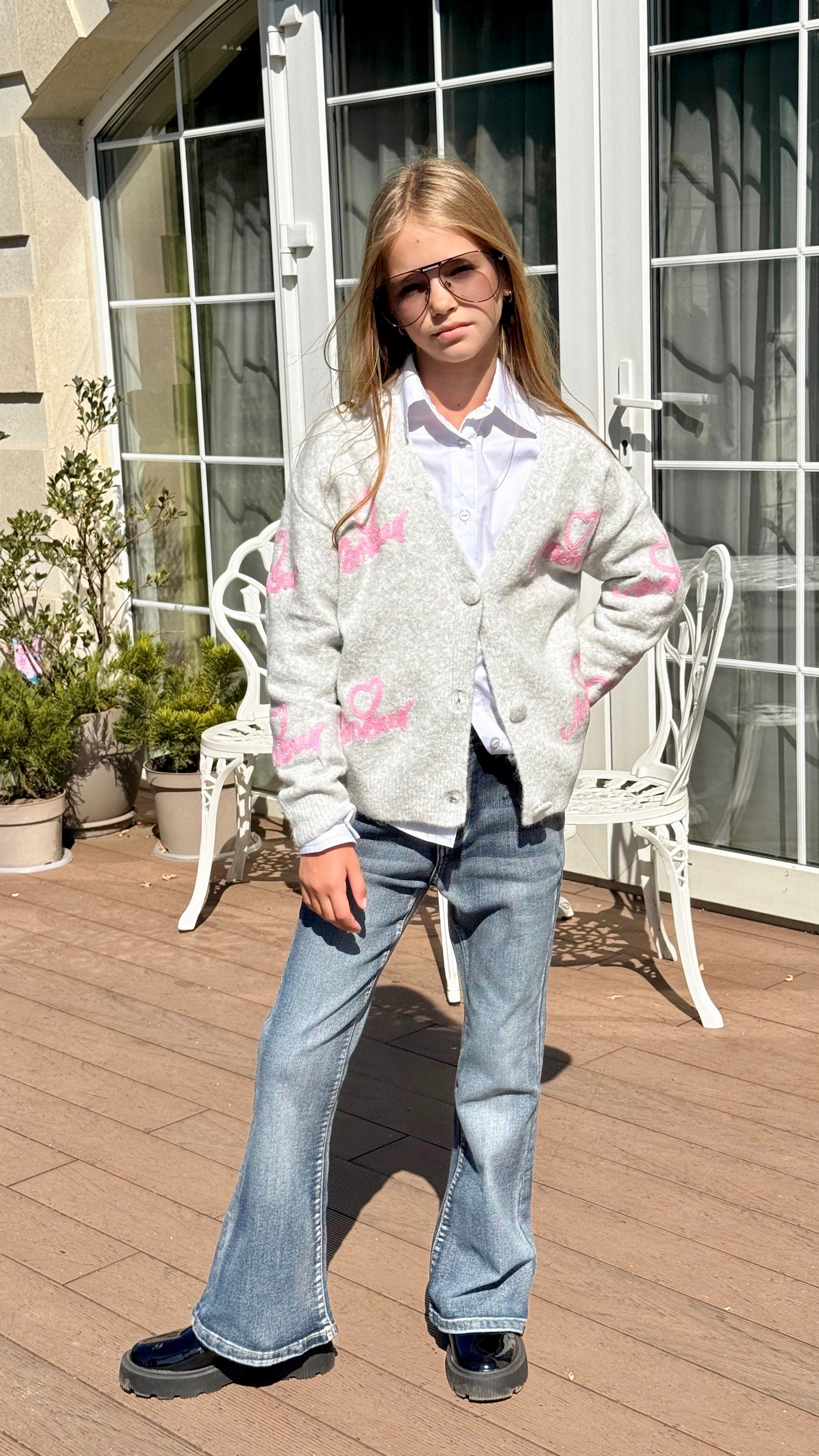 Джинси Bell-bottoms Denim