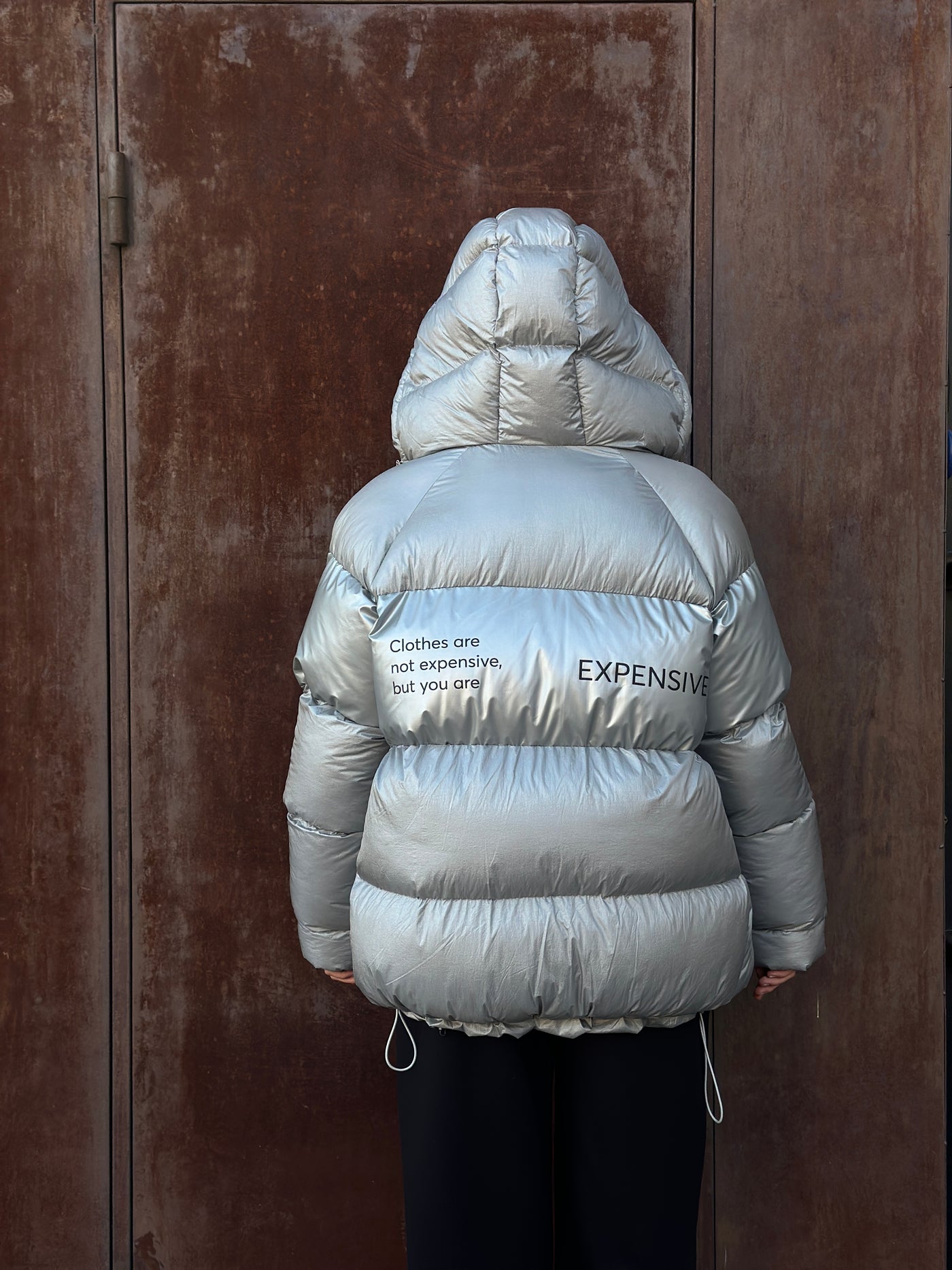 LuBlu Down jacket Expensive Grey