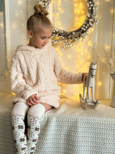 LuBlu Dress Teddy Milk