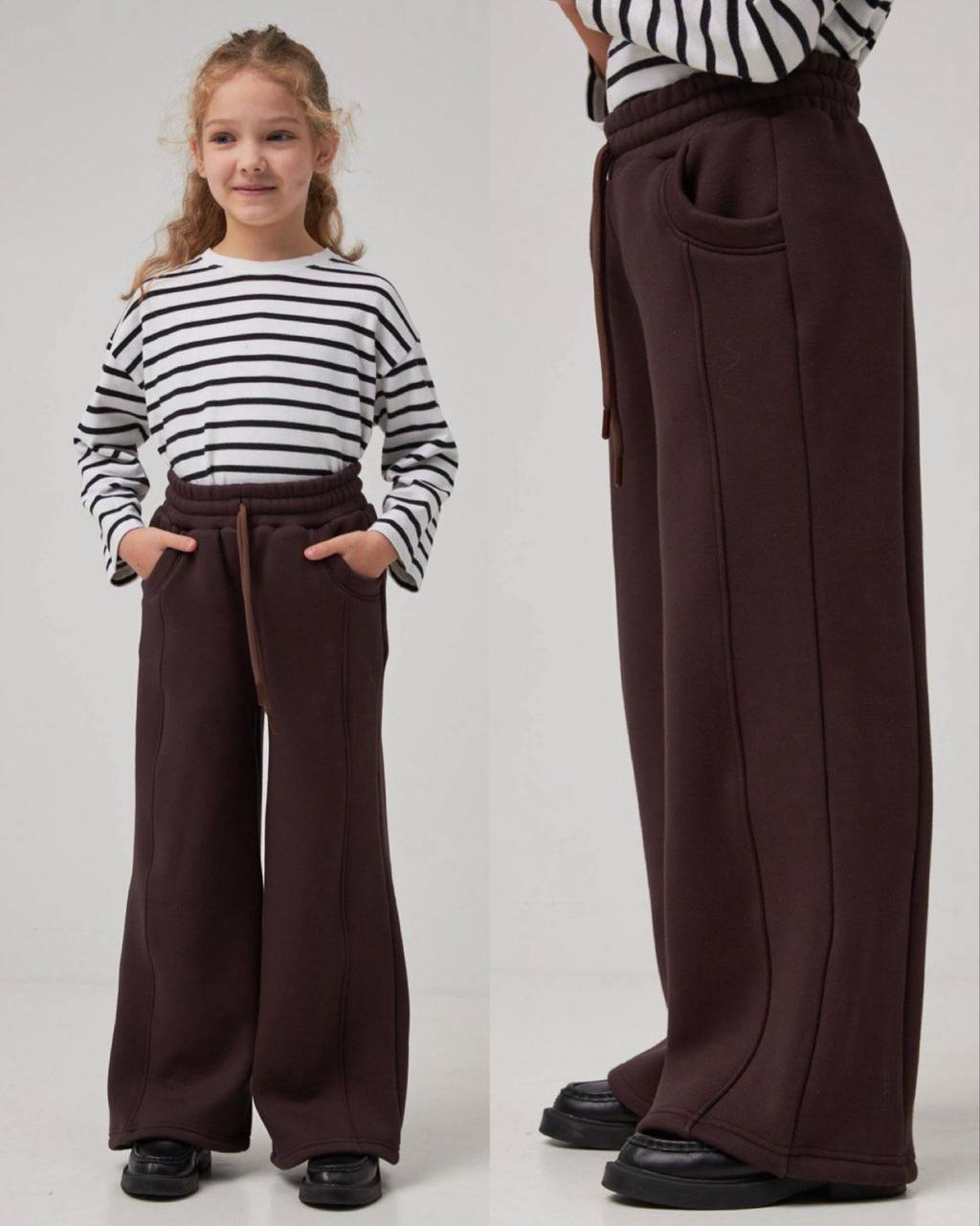 Штани прямі Brown