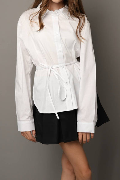 Long White Shirt