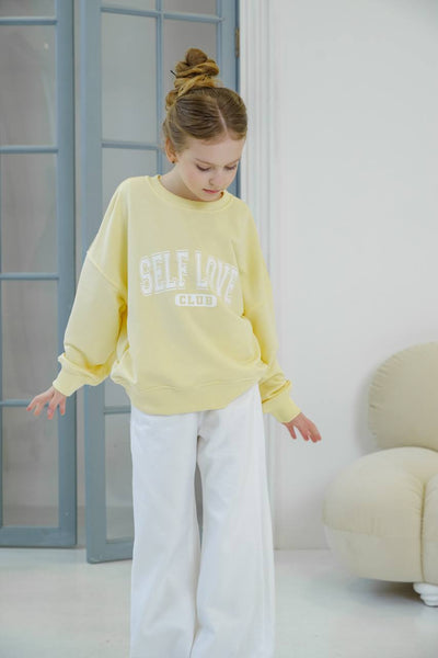 Self Love Yellow Sweatshirt