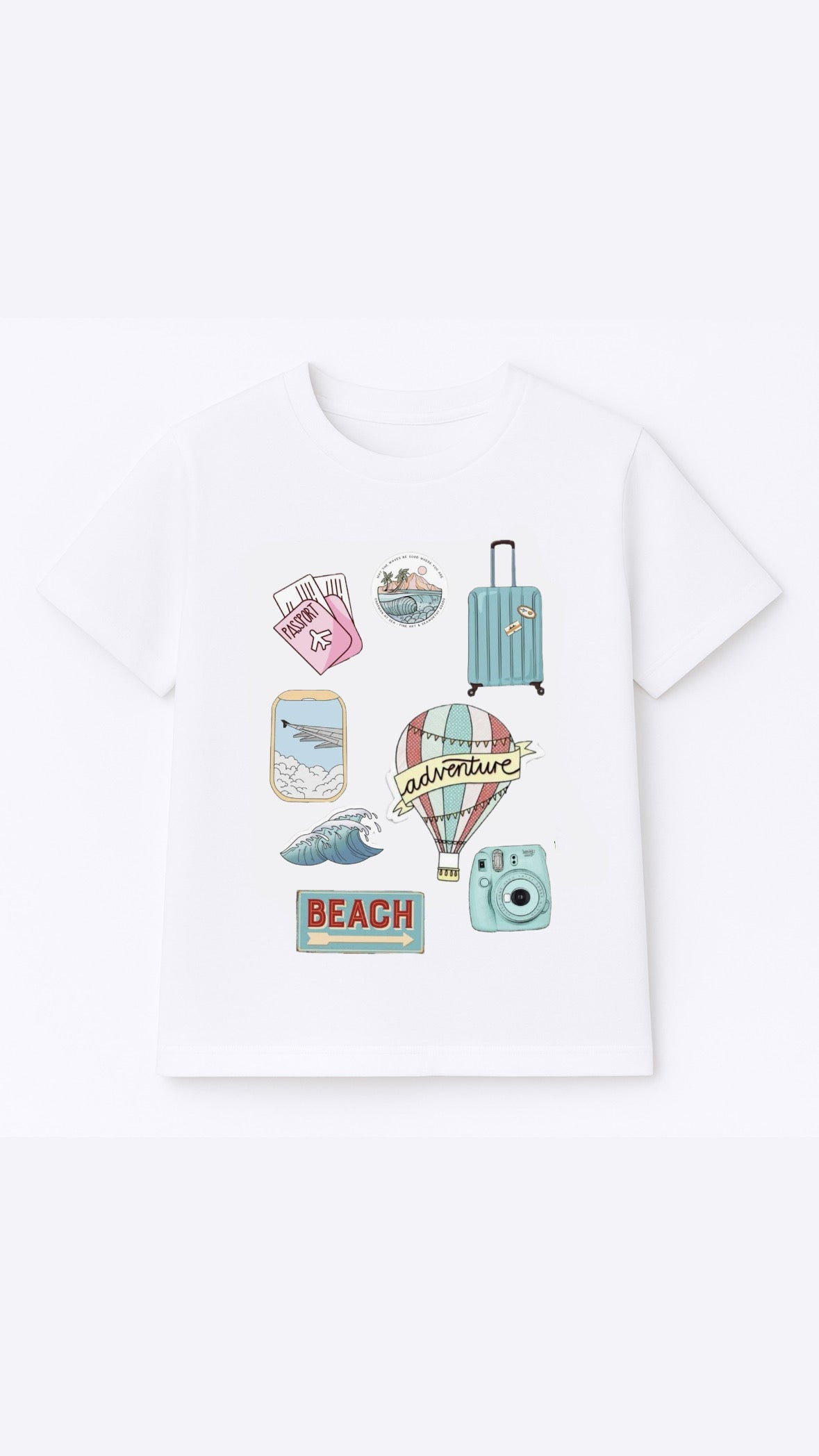 Travel T-shirt White