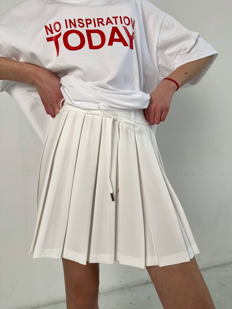 Tennis White skirt