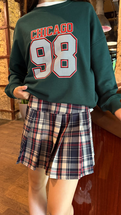 LuBlu Pleated skirt Beige