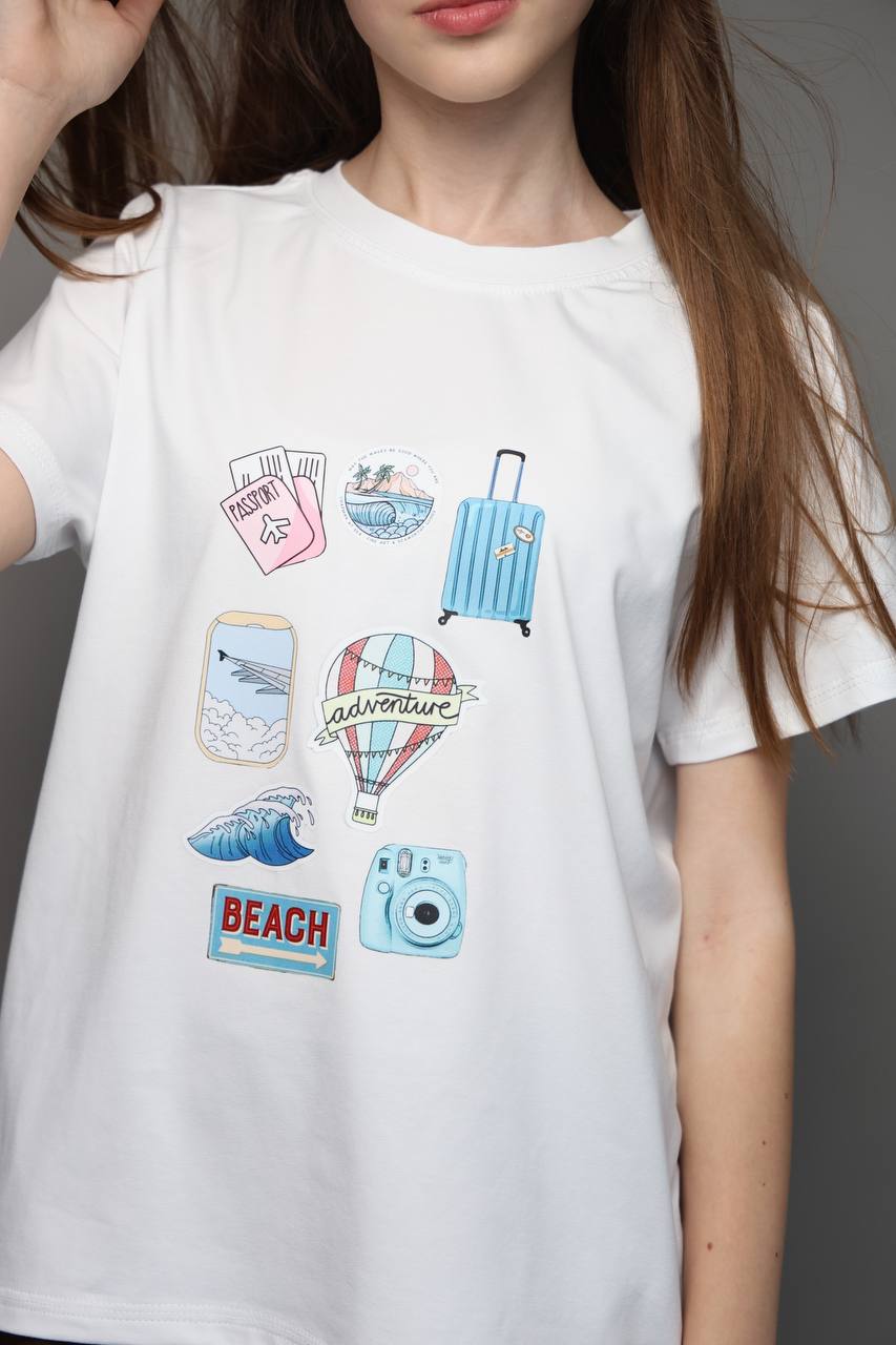 Travel T-shirt White