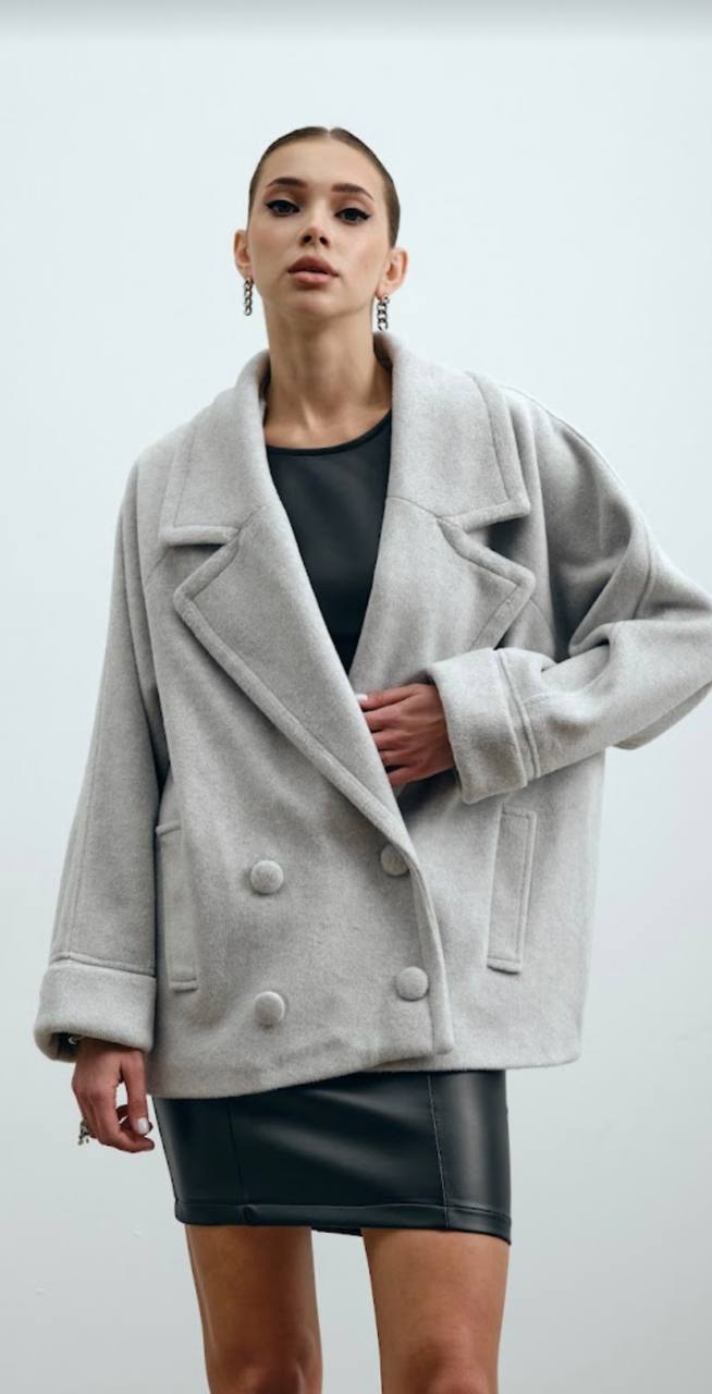 LBL Coat Short Gray