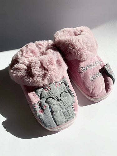 Slippers for children Sat Pink Grey