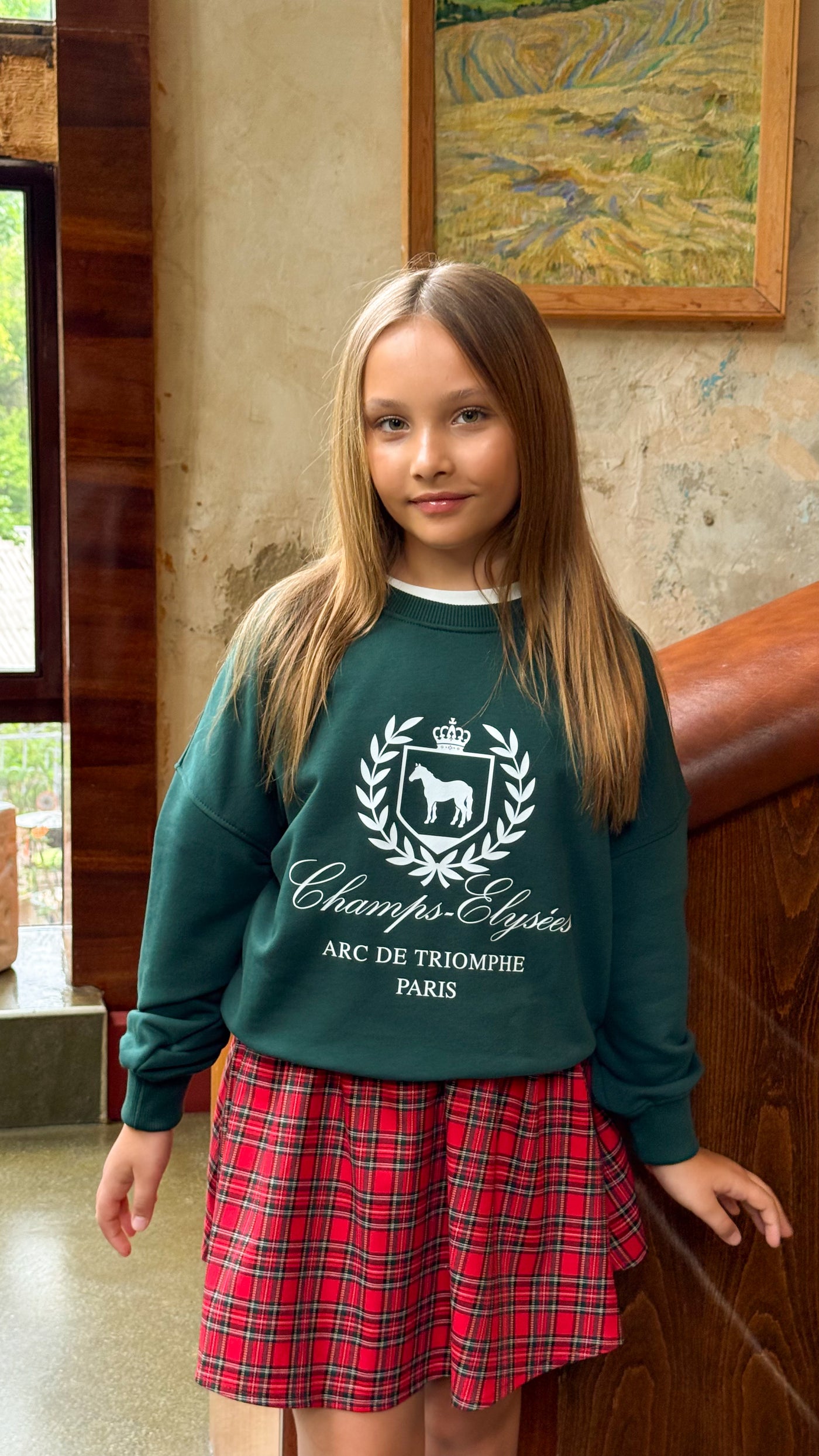 SCH "Champs" Green Sweatshirt