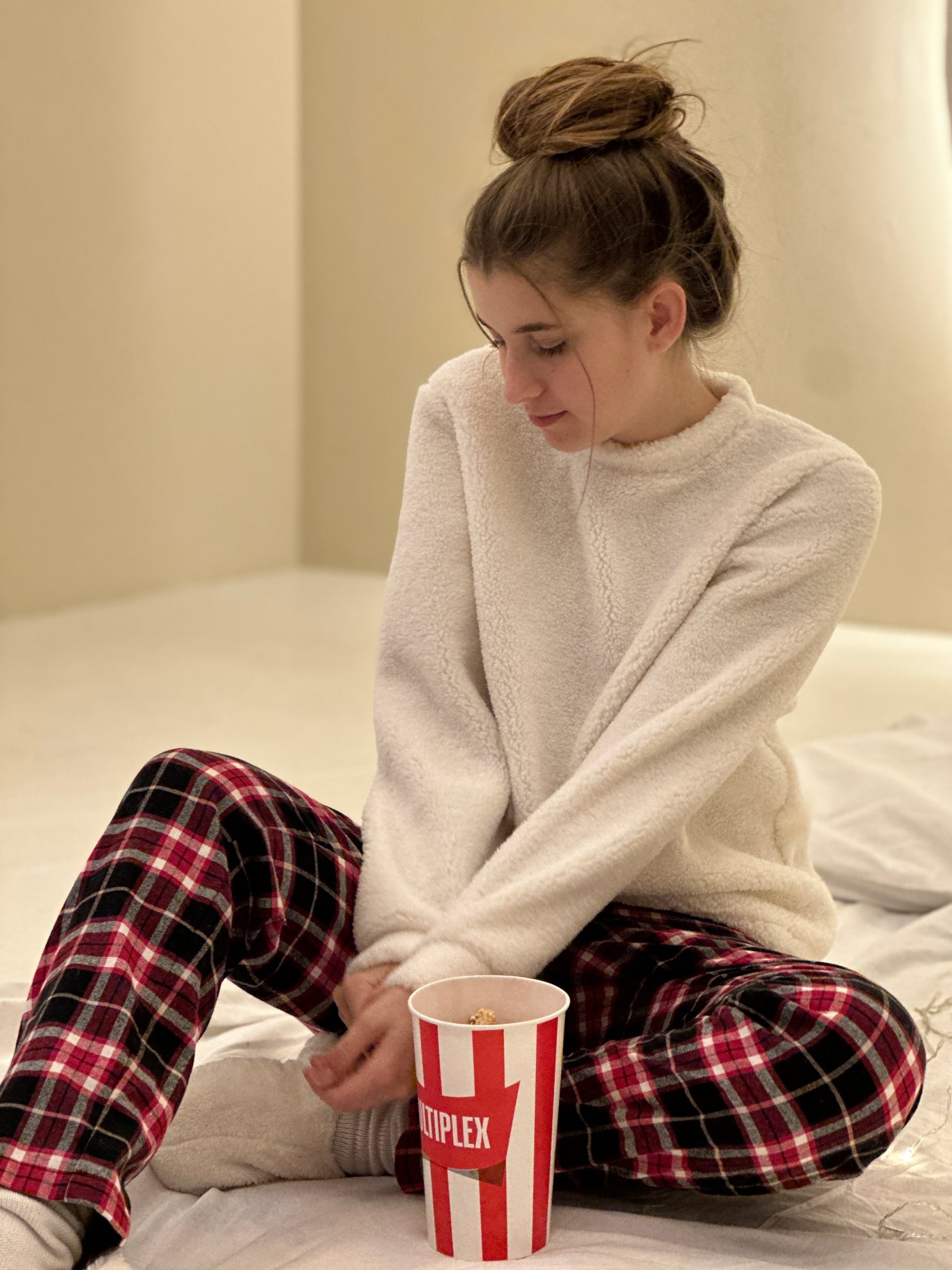 LuBlu Christmas pajamas "Teddy" Milk