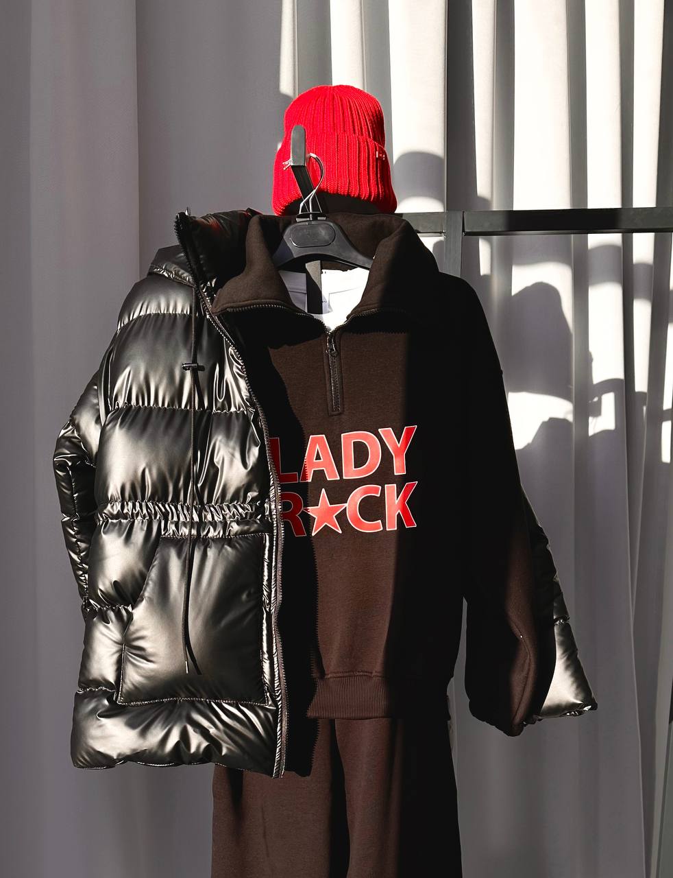 Lublu Світшот Polo "Lady Rock" Black