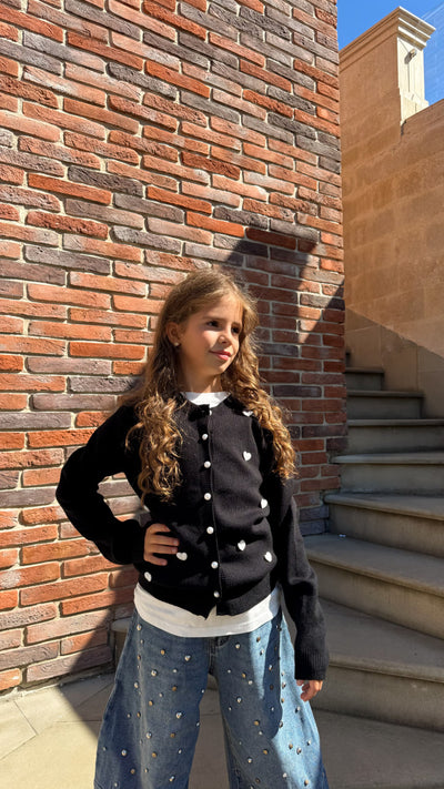 Кардиган "Love" Black