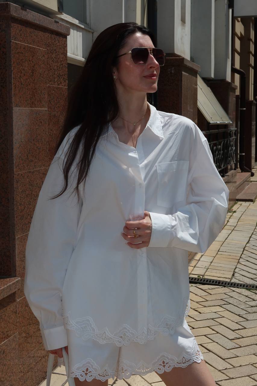 Bloom Shirt White
