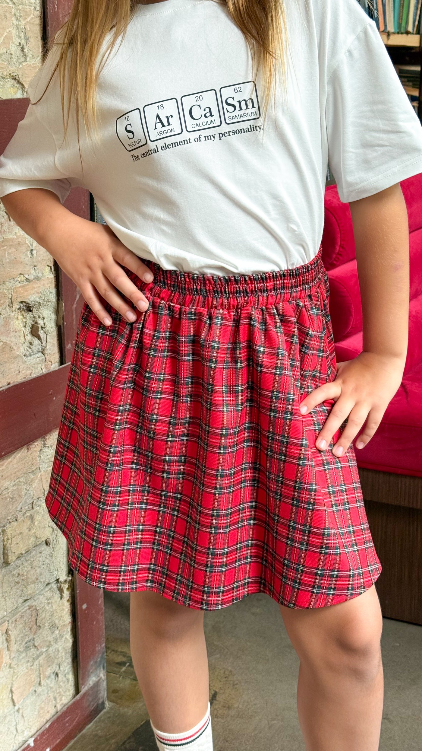 Sunny Skirt Red