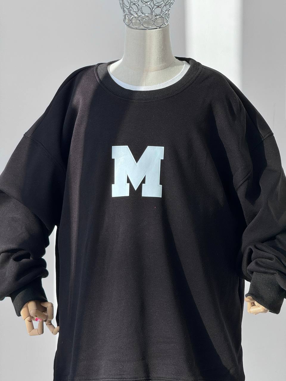 LuBlu Sweatshirt "M" Black