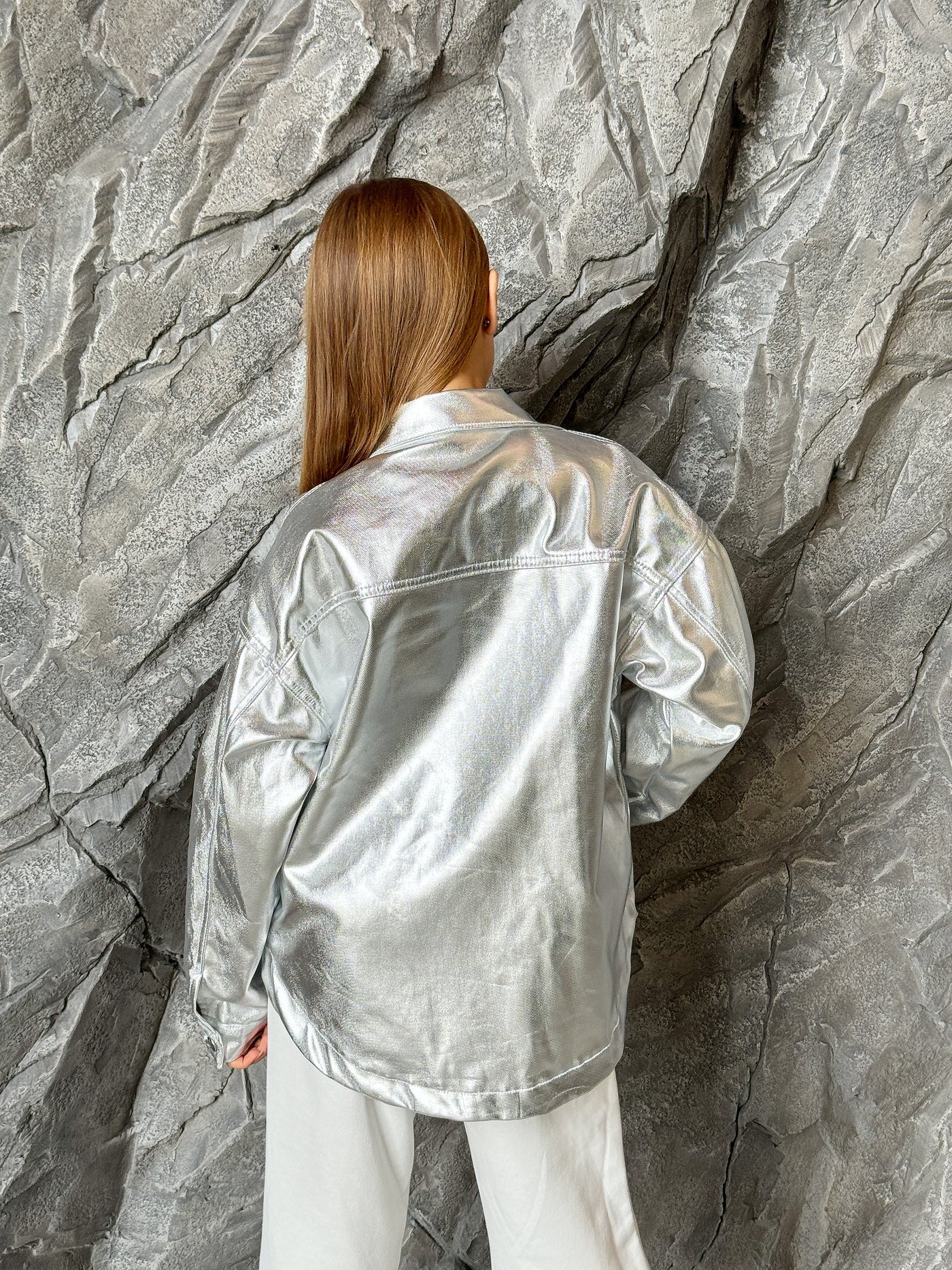 Lublu kids Джинсова куртка Silver