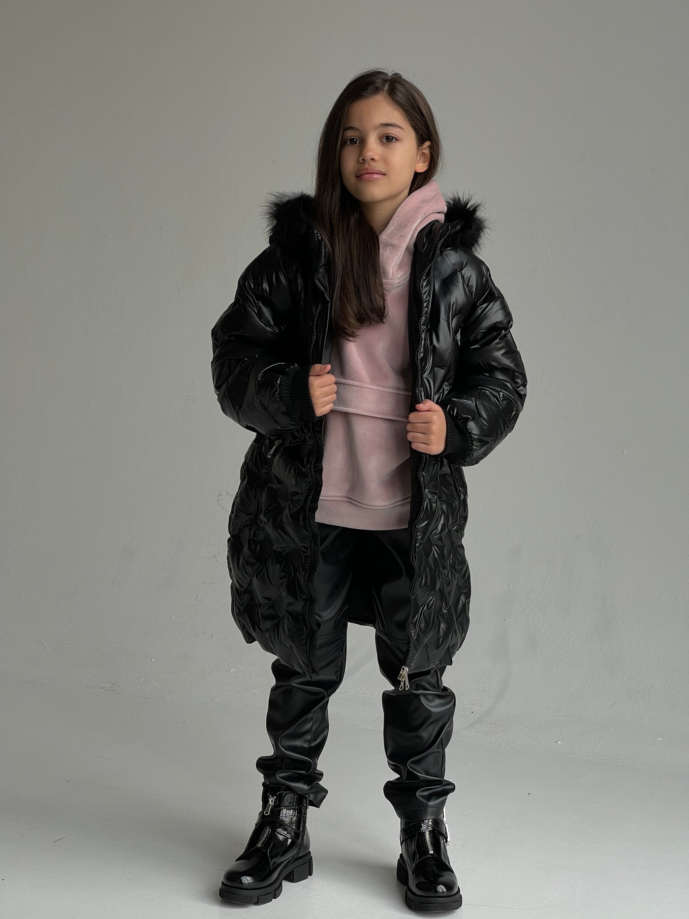 LuBlu Down jacket kids Black