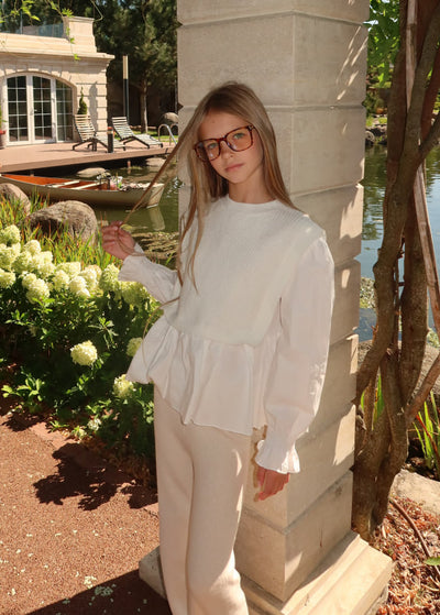 Джемпер "Flounce" Milk