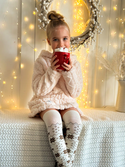 LuBlu Dress Teddy Milk