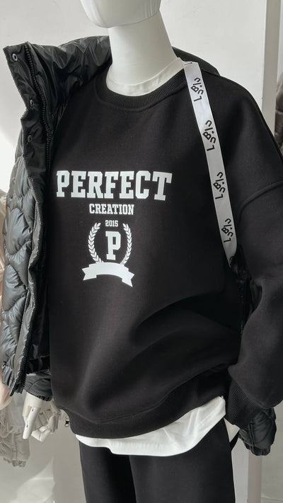 LuBlu Sweatshirt "Perfect" Black