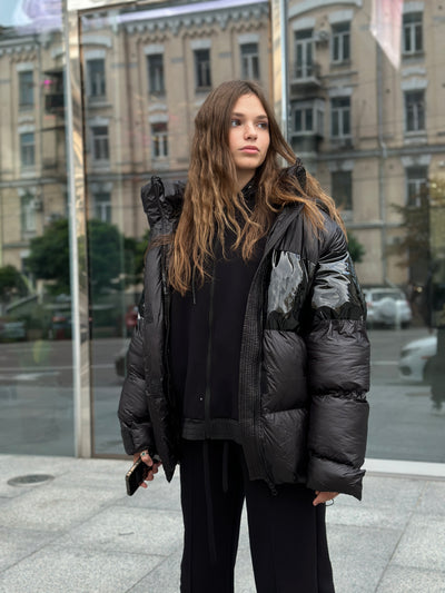 LuBlu Down jacket Expensive Black